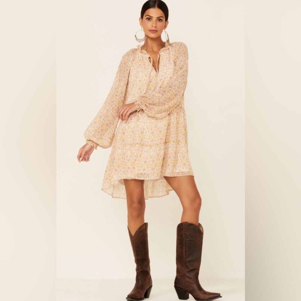 Show Me Your Mumu Paisley Birdie Mini Dress, Size M